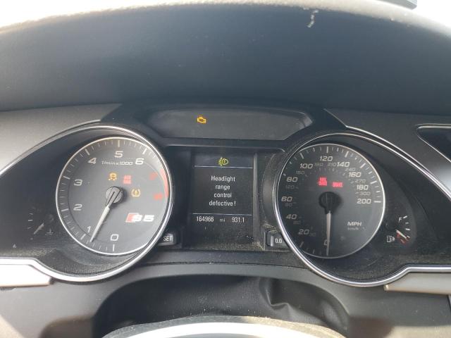 WAU3VAFR5AA033370 - 2010 AUDI S5 PRESTIGE BLACK photo 9