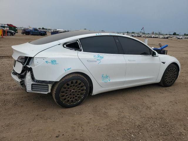 5YJ3E1EA1LF614308 - 2020 TESLA MODEL 3 WHITE photo 3