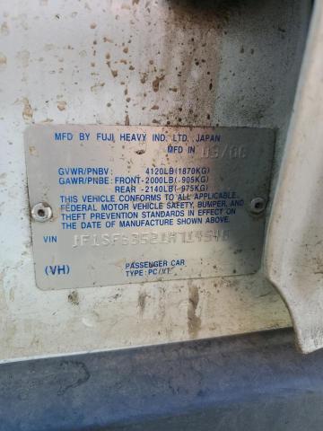 JF1SF63521H714545 - 2001 SUBARU FORESTER L WHITE photo 12