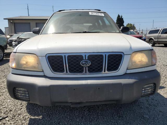 JF1SF63521H714545 - 2001 SUBARU FORESTER L WHITE photo 5