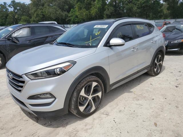 KM8J33A21JU635781 - 2018 HYUNDAI TUCSON VALUE SILVER photo 1