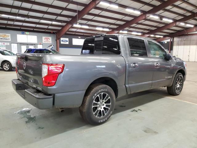 1N6AA1EC3MN529717 - 2021 NISSAN TITAN S GRAY photo 3