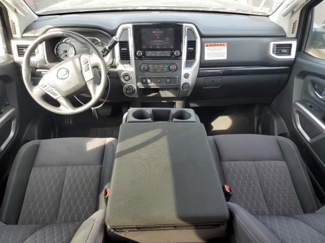 1N6AA1EC3MN529717 - 2021 NISSAN TITAN S GRAY photo 8