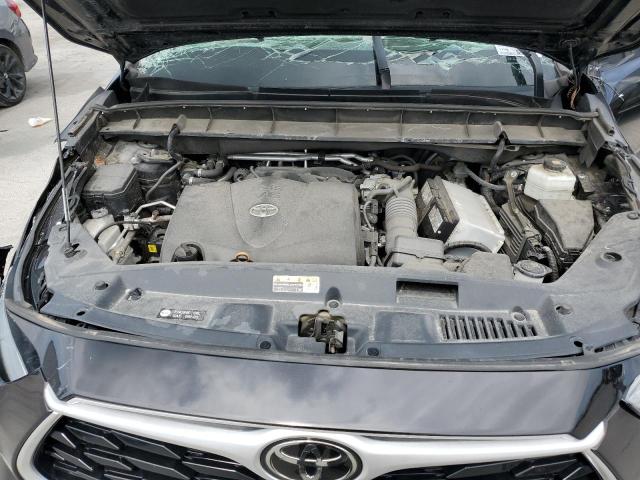 5TDGZRAHXMS045706 - 2021 TOYOTA HIGHLANDER XLE Qara foto 12