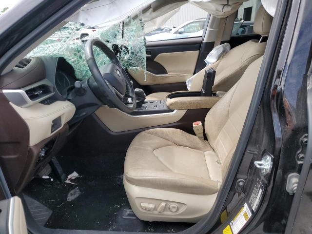 5TDGZRAHXMS045706 - 2021 TOYOTA HIGHLANDER XLE Qara foto 7