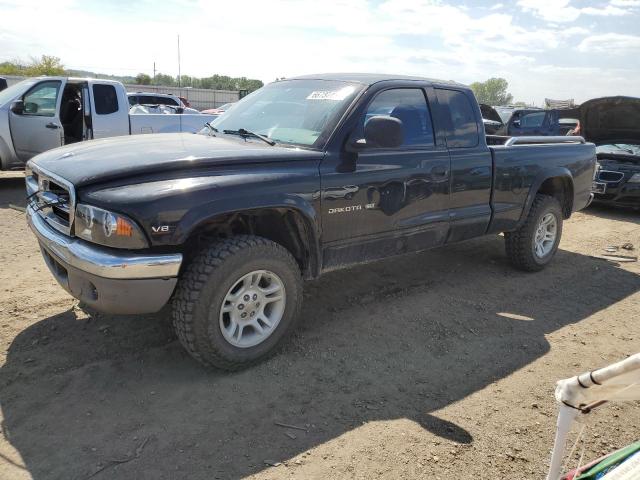 1B7GG23Y9VS229313 - 1997 DODGE DAKOTA BLACK photo 1