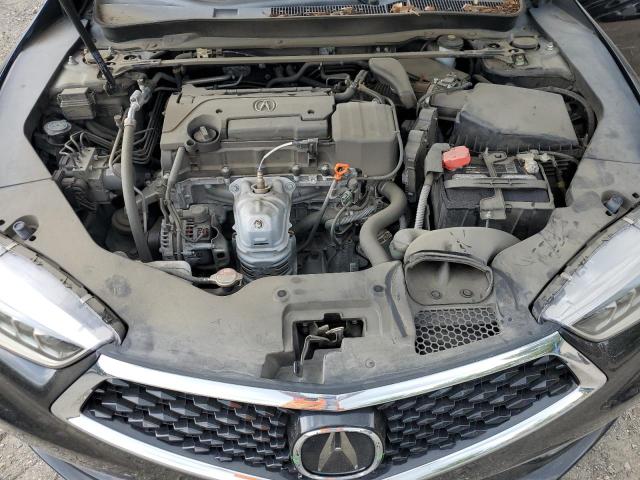 19UUB1F52JA002074 - 2018 ACURA TLX TECH Սև լուսանկար 11