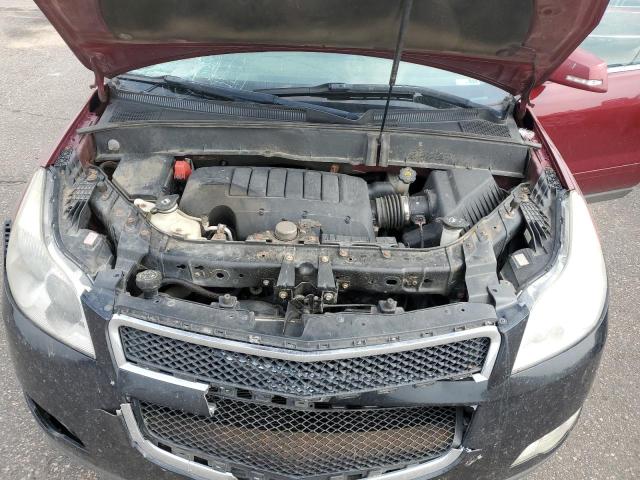 1GNKVGED0BJ372912 - 2011 CHEVROLET TRAVERSE LT RED photo 12
