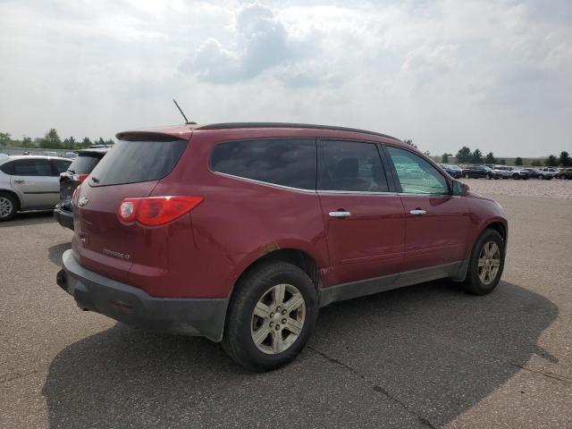 1GNKVGED0BJ372912 - 2011 CHEVROLET TRAVERSE LT RED photo 3