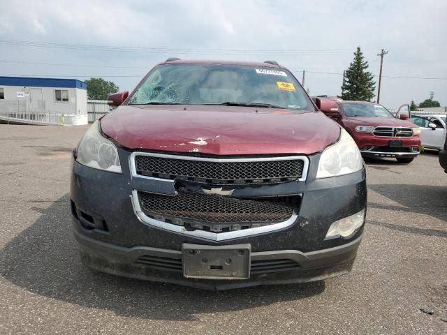 1GNKVGED0BJ372912 - 2011 CHEVROLET TRAVERSE LT RED photo 5