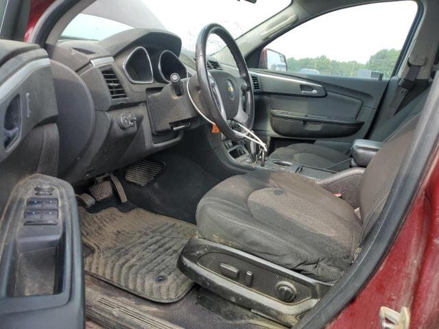 1GNKVGED0BJ372912 - 2011 CHEVROLET TRAVERSE LT RED photo 7