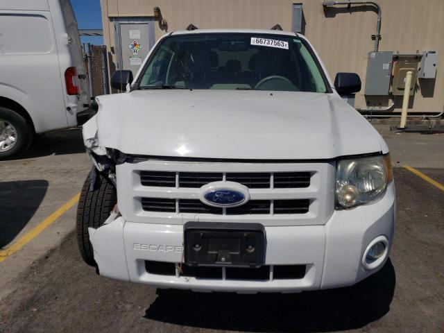 1FMCU4K33AKC96892 - 2010 FORD ESCAPE HYBRID WHITE photo 5