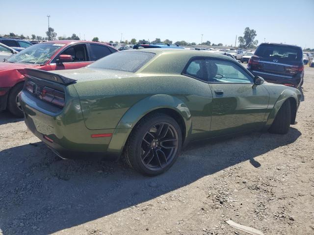 2C3CDZFJXMH568462 - 2021 DODGE CHALLENGER R/T SCAT PACK GREEN photo 3