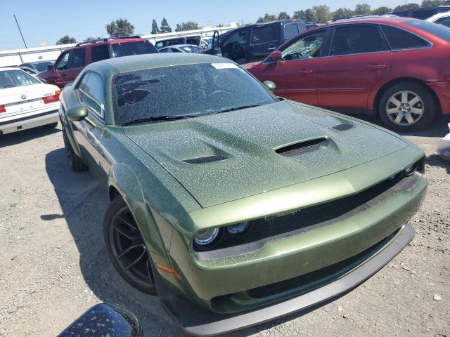2C3CDZFJXMH568462 - 2021 DODGE CHALLENGER R/T SCAT PACK GREEN photo 4
