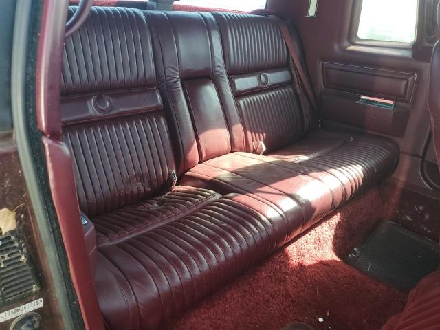 1G6EL1185HU612189 - 1987 CADILLAC ELDORADO MAROON photo 10