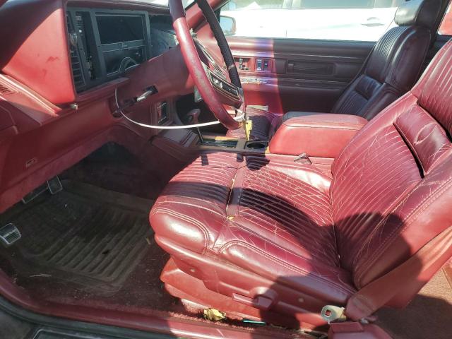 1G6EL1185HU612189 - 1987 CADILLAC ELDORADO MAROON photo 7