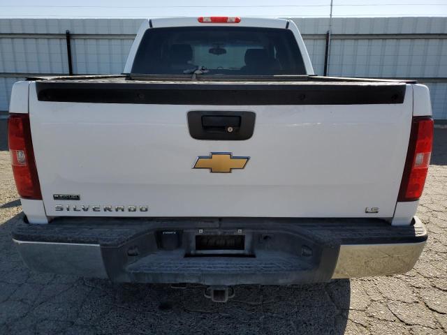 3GCRKREA3AG229549 - 2010 CHEVROLET SILVERADO K1500 LS WHITE photo 6