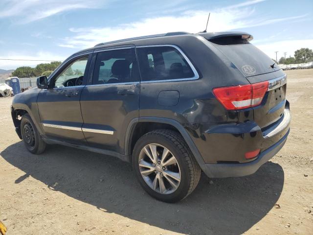 1C4RJEAG3DC610637 - 2013 JEEP GRAND CHER LAREDO BLACK photo 2