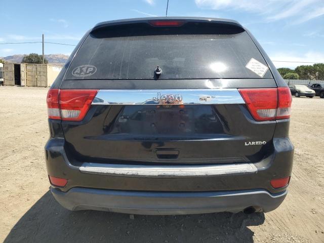 1C4RJEAG3DC610637 - 2013 JEEP GRAND CHER LAREDO BLACK photo 6