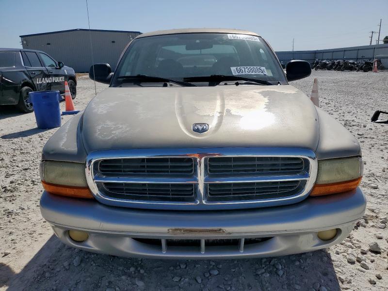 1B7HL48XX2S693282 - 2002 DODGE DAKOTA QUAD SLT 棕色 照片 5