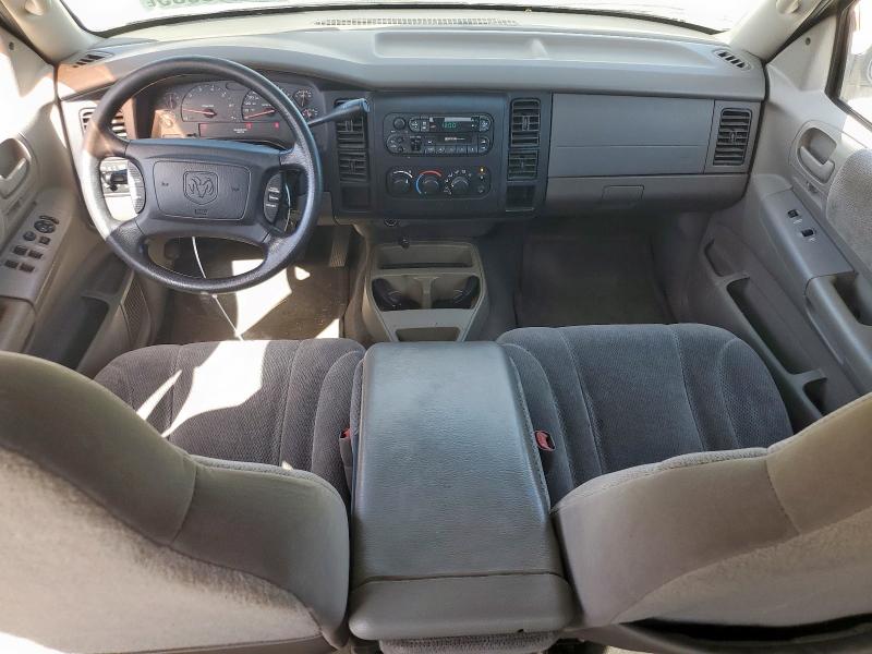 1B7HL48XX2S693282 - 2002 DODGE DAKOTA QUAD SLT 棕色 照片 8