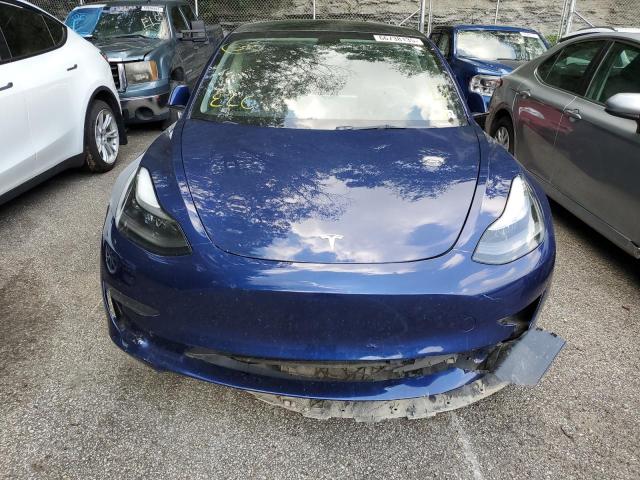 5YJ3E1EC7PF596064 - 2023 TESLA MODEL 3 ლურჯი ფოტო 5