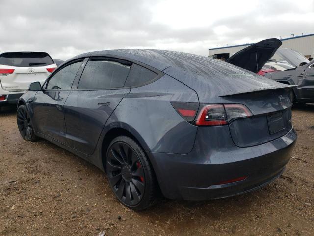 5YJ3E1EC9PF709268 - 2023 TESLA MODEL 3 GRAY photo 2