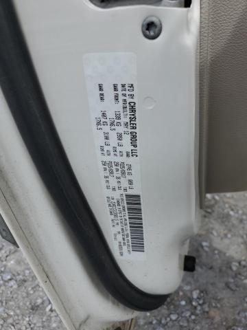 2C4RC1CG1CR383115 - 2012 CHRYSLER TOWN & COU TOURING L WHITE photo 13