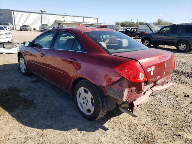 1G2ZF57B184300780 - 2008 PONTIAC G6 VALUE LEADER RED photo 3