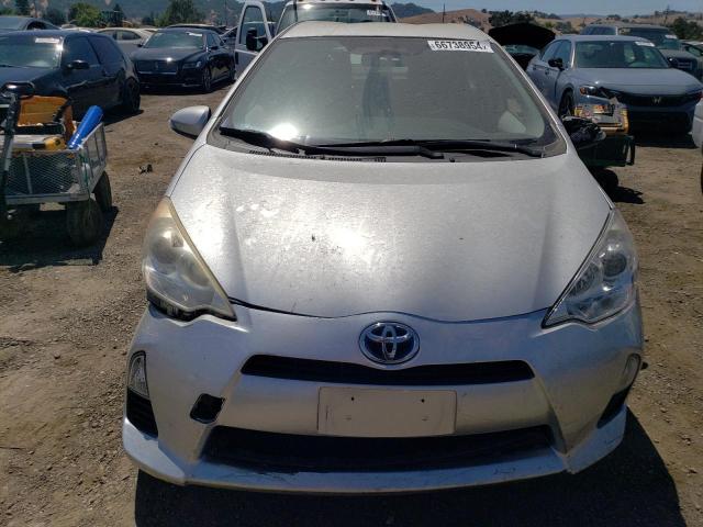 JTDKDTB3XD1534161 - 2013 TOYOTA PRIUS C SILVER photo 5