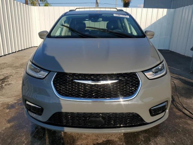 2C4RC1BG9NR136221 - 2022 CHRYSLER PACIFICA TOURING L GRAY photo 5