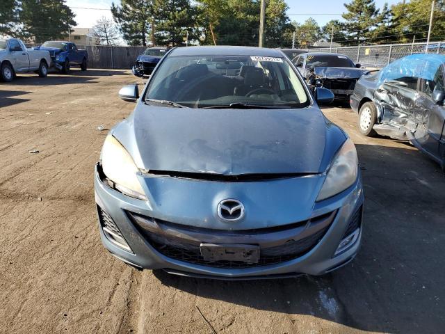 JM1BL1U54B1427593 - 2011 MAZDA 3 S BLUE photo 5