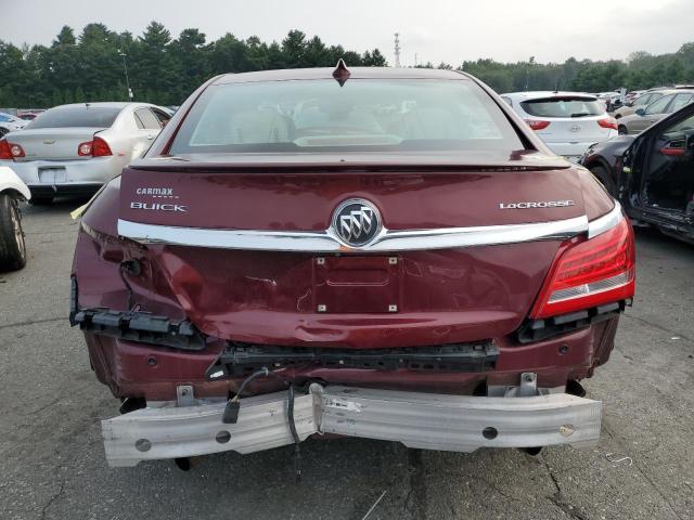 1G4G45G38GF176006 - 2016 BUICK LACROSSE SPORT TOURING MAROON photo 6