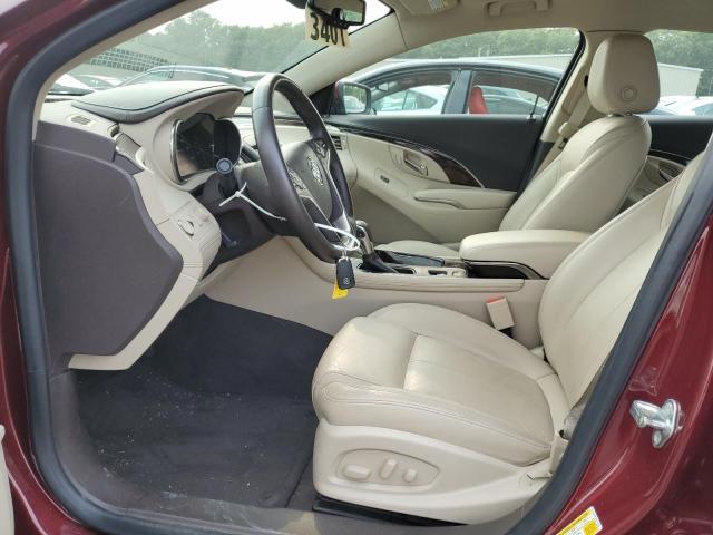 1G4G45G38GF176006 - 2016 BUICK LACROSSE SPORT TOURING MAROON photo 7