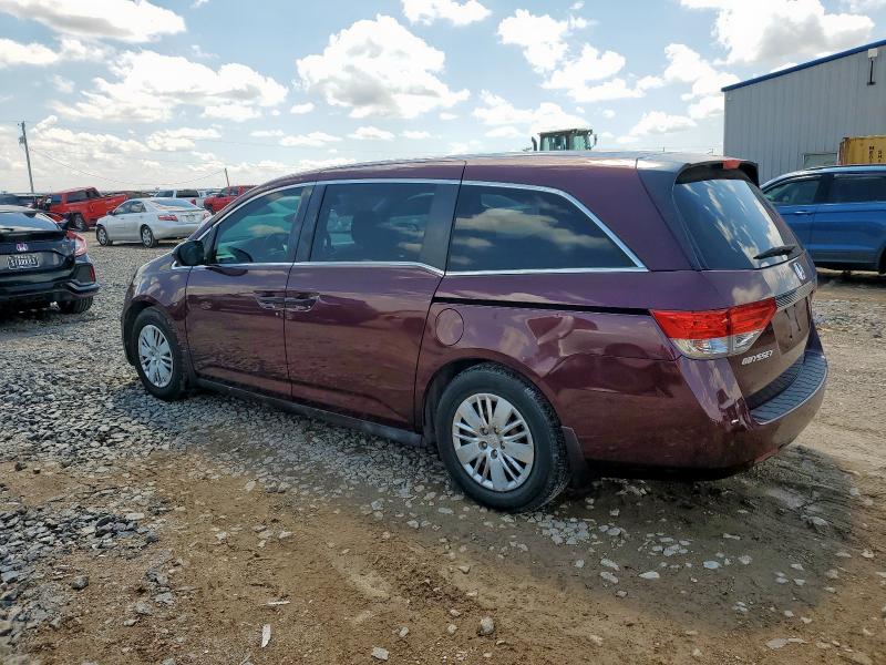 5FNRL5H25EB126039 - 2014 HONDA ODYSSEY LX Kastanienbraun Foto 2