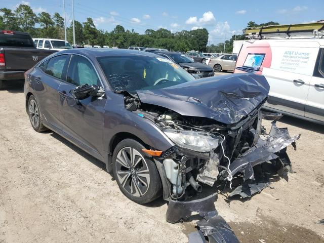 19XFC1F73HE009886 - 2017 HONDA CIVIC EXL GRAY photo 4