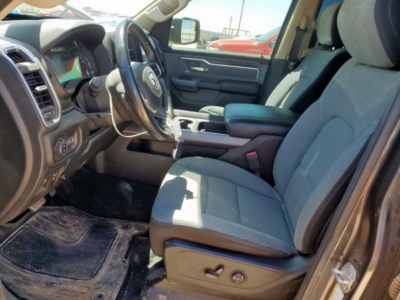 1C6RREFT8KN617686 - 2019 RAM 1500 BIG HORN/LONE STAR CHARCOAL photo 7