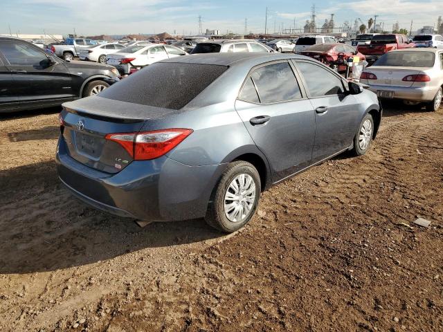 2T1BPRHE3EC015212 - 2014 TOYOTA COROLLA ECO BLUE photo 4