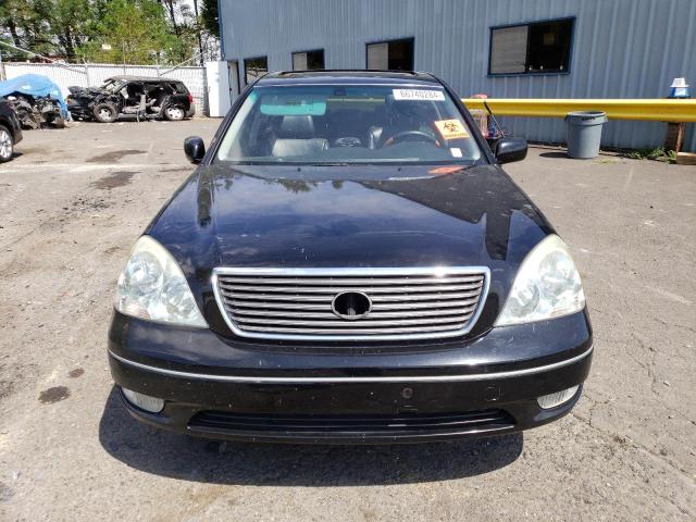 JTHBN30FX30107916 - 2003 LEXUS LS 430 BLACK photo 5