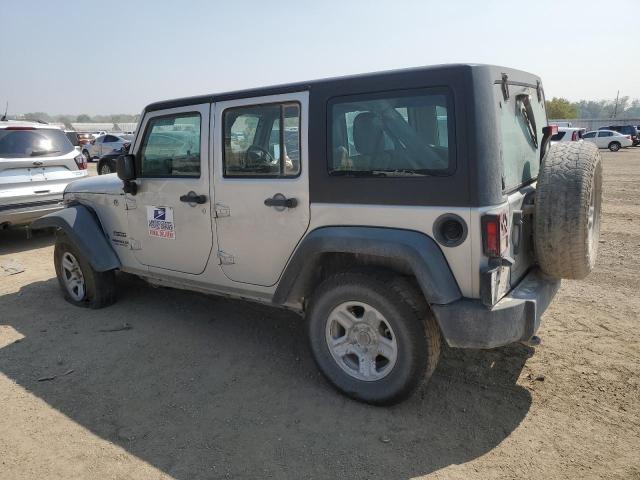 1C4BJWKG2CL160399 - 2012 JEEP WRANGLER U SPORT SILVER photo 2