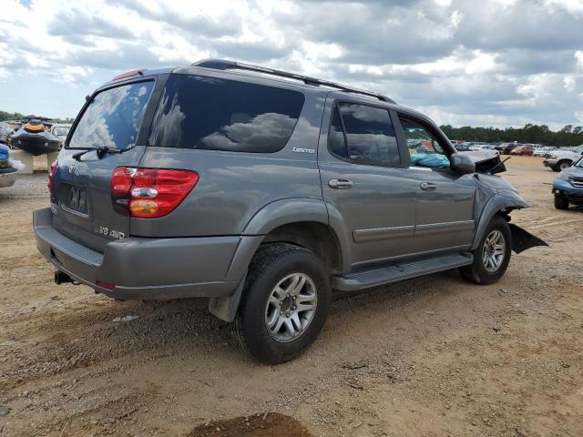 5TDBT48A93S156155 - 2003 TOYOTA SEQUOIA LIMITED GRAY photo 3