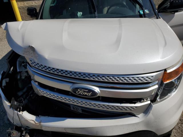 1FM5K8D83EGA07209 - 2014 FORD EXPLORER XLT WHITE photo 12