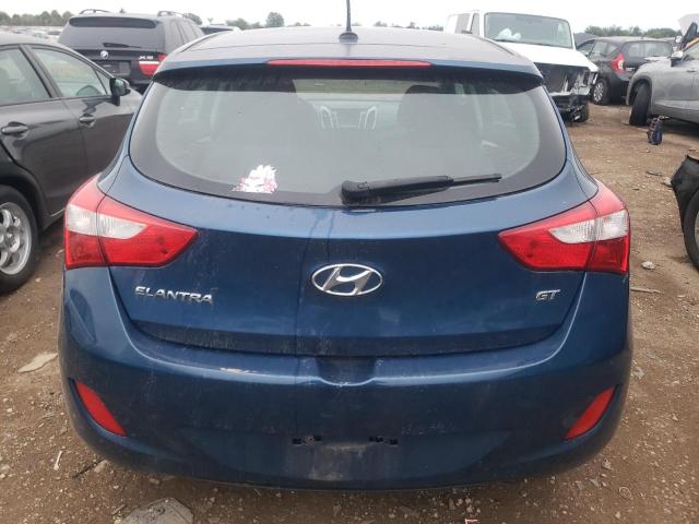 KMHD35LH6EU177784 - 2014 HYUNDAI ELANTRA GT BLUE photo 6