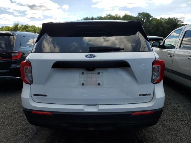 1FM5K8AB8NGA93617 - 2022 FORD EXPLORER POLICE INTERCEPTOR 白色 照片 6