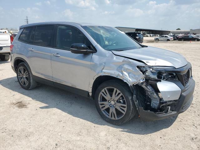 5FNYF7H56MB015006 - 2021 HONDA PASSPORT EXL SILVER photo 4