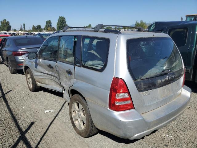 JF1SG65654H767117 - 2004 SUBARU FORESTER 2.5XS SILVER photo 2