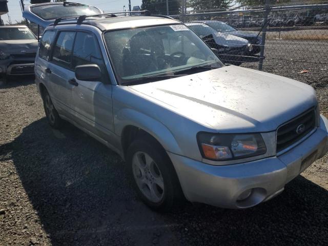 JF1SG65654H767117 - 2004 SUBARU FORESTER 2.5XS ვერცხლისფერი ფოტო 4