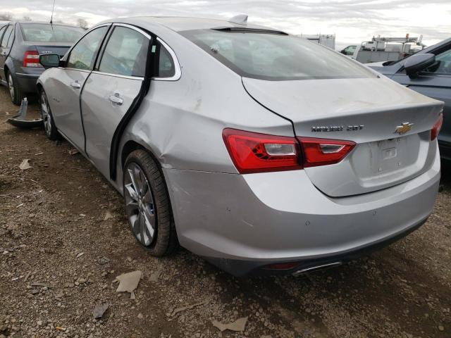 1G1ZH5SX6HF109541 - 2017 CHEVROLET MALIBU PREMIER SILVER photo 3