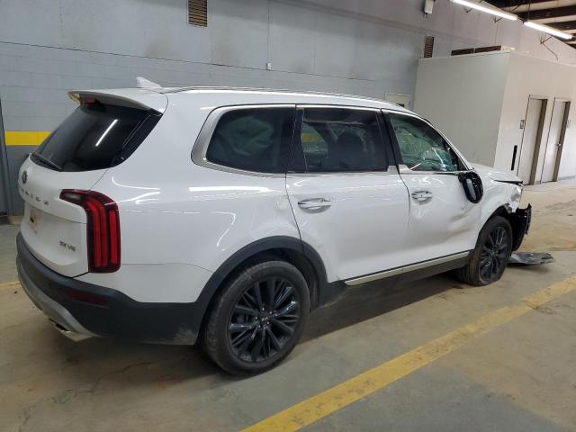 5XYP5DHC0MG193711 - 2021 KIA TELLURIDE SX WHITE photo 3