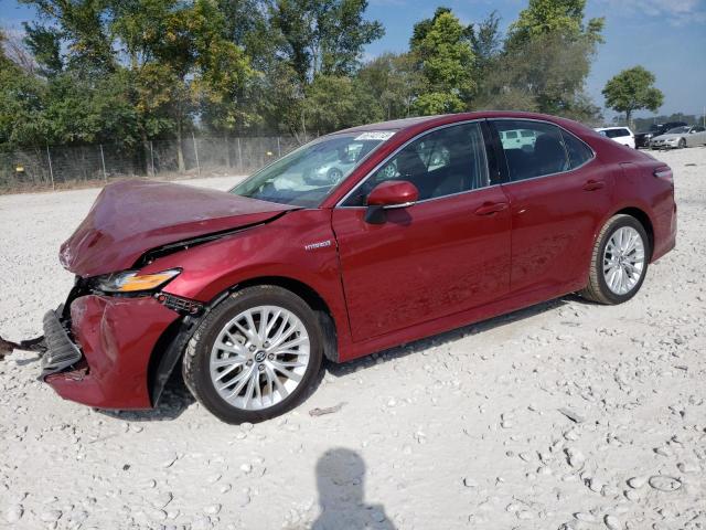 4T1F31AK5LU531310 - 2020 TOYOTA CAMRY XLE RED photo 1